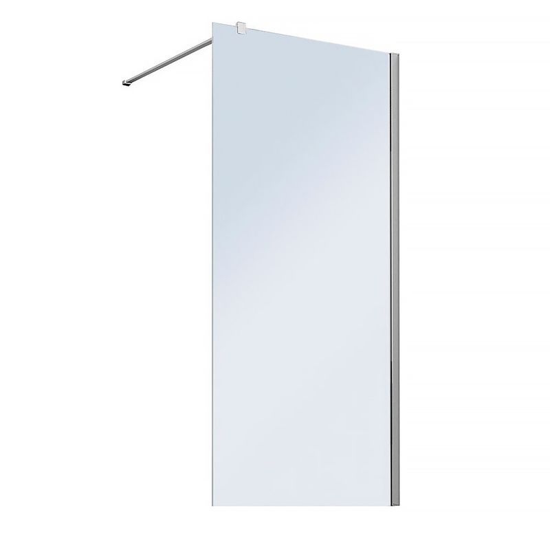 Перегородка душевая Walk-In VSW-1H900MR 900х2000 мм профиль хром стекло зеркальное