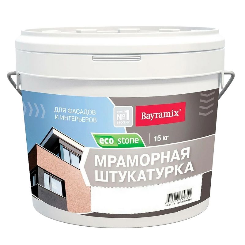 Штукатурка декоративная мраморная Bayramix EcoStone 773 15 кг
