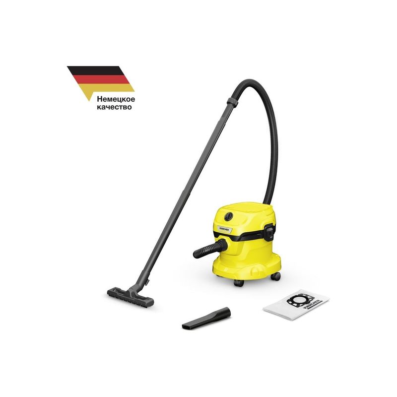 Пылесос строительный Karcher WD 2 Plus V-15/4/18/C