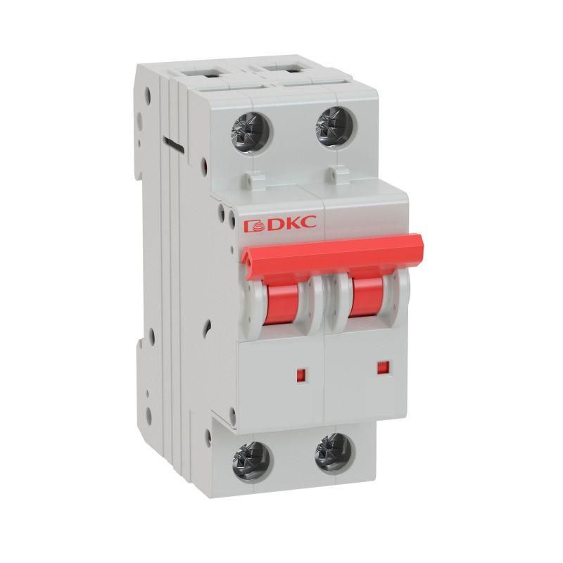 Выключатель автоматический двухполюсный C 6А 6кА YON