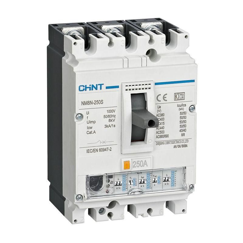 Выключатель автоматический трехполюсный 100А 50кА электронное расцепление CHINT