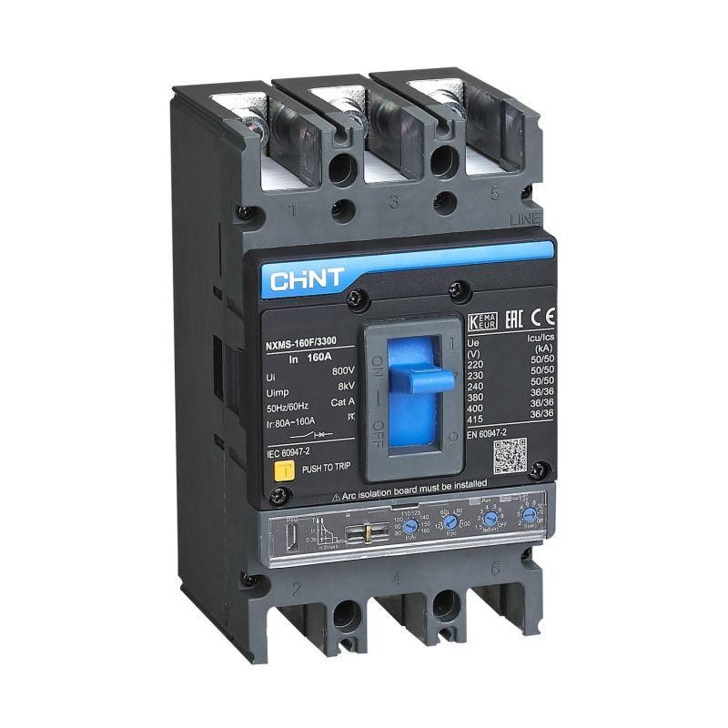 Выключатель автоматический трехполюсный 125А 36кА электронное расцепление CHINT