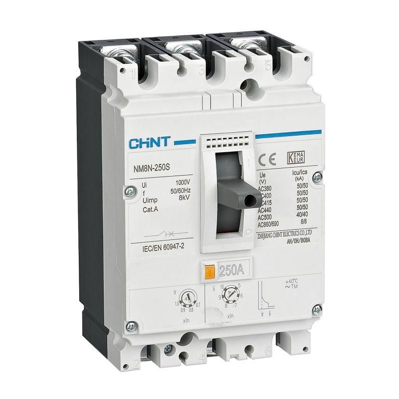 Выключатель автоматический трехполюсный 160А 50кА CHINT