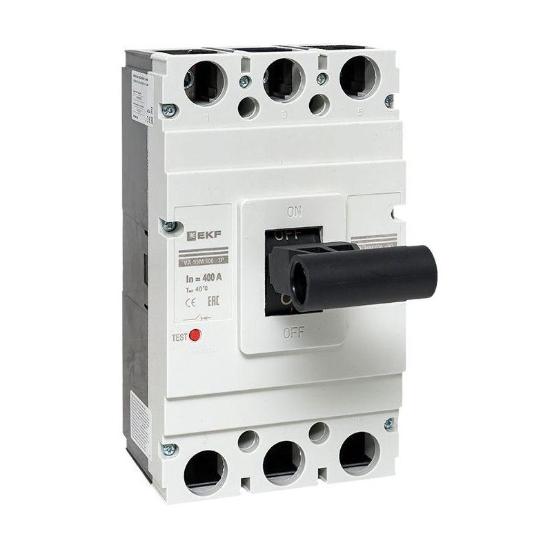Выключатель автоматический трехполюсный 400/400А 42кА PROxima EKF