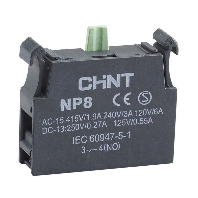 Блок контактный 1НО для NP8 CHINT