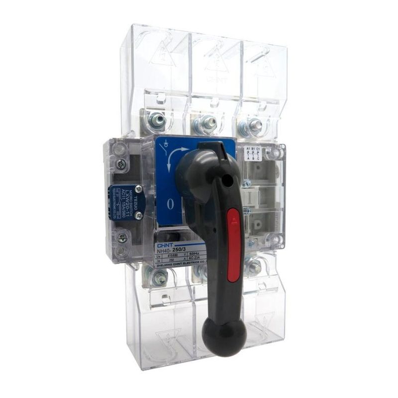 Выключатель-разъединитель трехполюсный 100А NH40-100/3 CHINT
