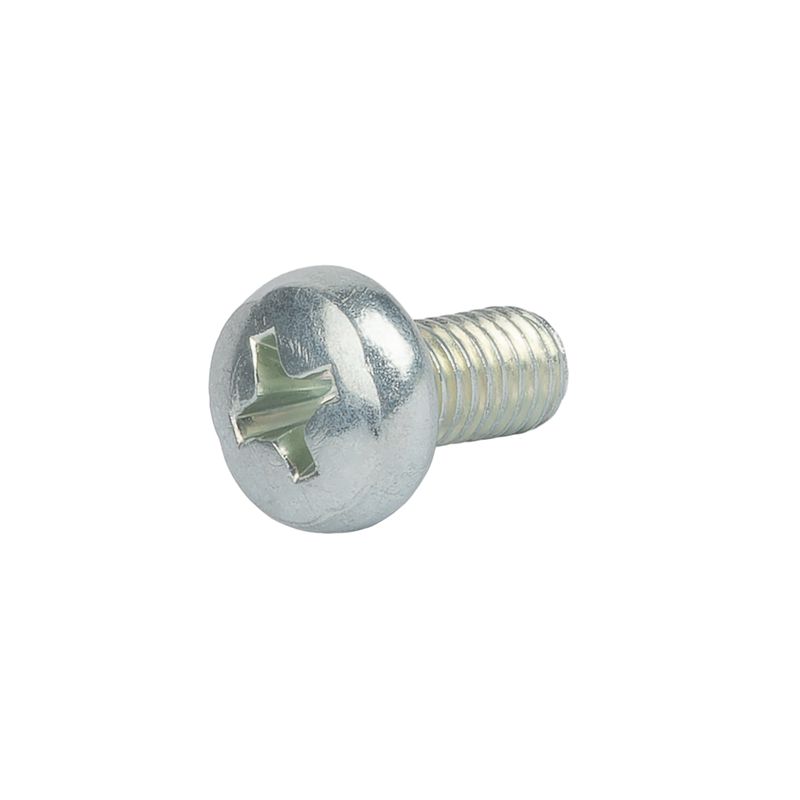 Винт с полусферической головкой M5x10 DIN 7985 оцинкованный