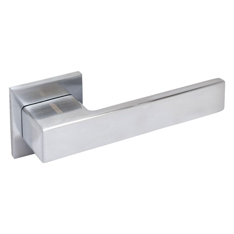 Ручка дверная Аллюр Ринго SC матовый хром