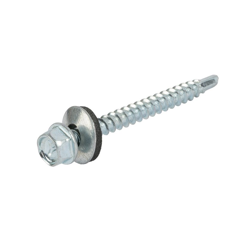 Саморез кровельный 4,8х50мм цинк