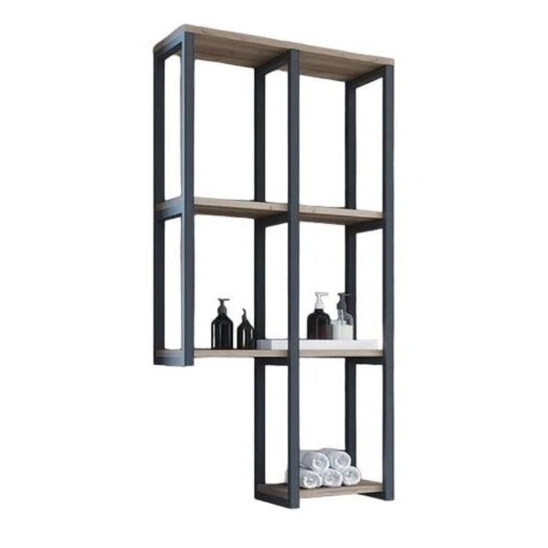 Стеллаж подвесной Comforty Порто 50 дуб дымчатый