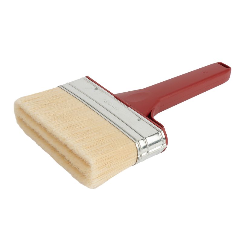 Кисть 120мм для водных красок искусственная щетина, пластиковая ручка Марта