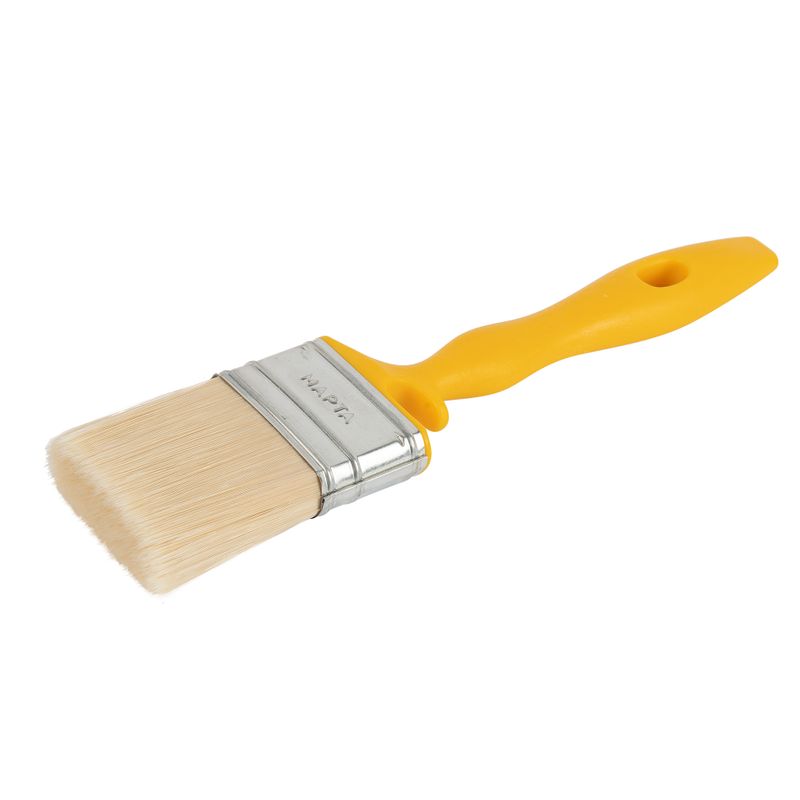 Кисть 50мм для эмалей искусственная щетина, пластиковая ручка Марта