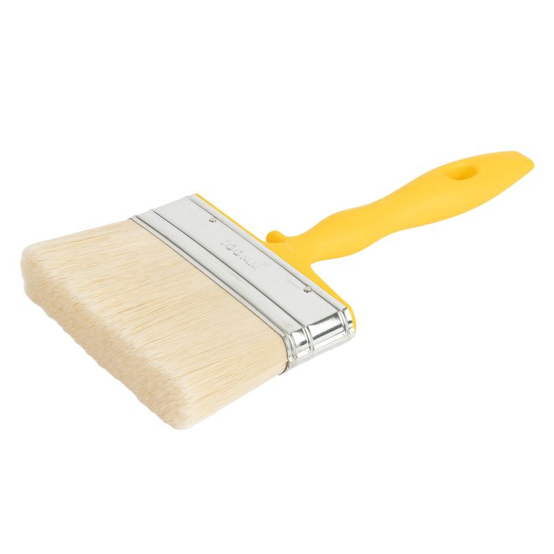 Кисть 100мм для эмалей искусственная щетина, пластиковая ручка Марта
