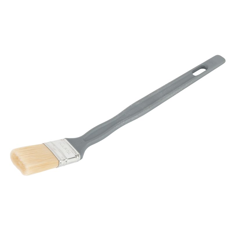 Кисть радиаторная 35мм универсальная искусственная щетина, пластиковая ручка Марта