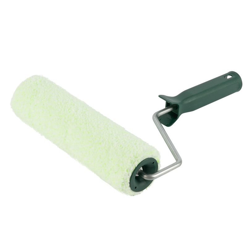 Валик с ручкой 240мм микрофибра для пропиток по дереву, ядро 48мм, ворс 11мм, бюгель 8мм Марта