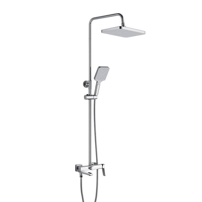 Душевая система с тропическим душем Shevanik S9936 хром