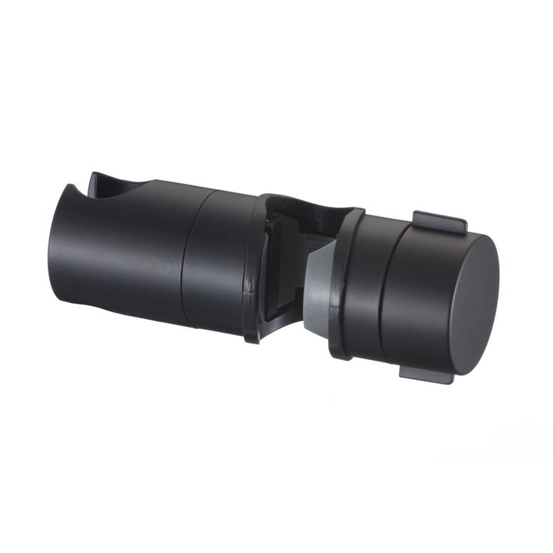Держатель лейки для душевой стойки черный S-HT01H Savol