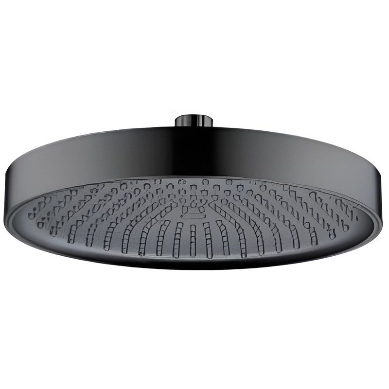 Лейка тропического душа 250мм черная VTS02Black Voda