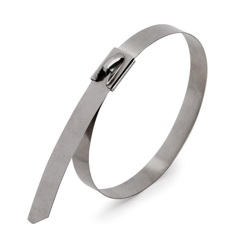 Хомут-стяжка стальной 4,6х600 мм 100 шт Fortisflex 