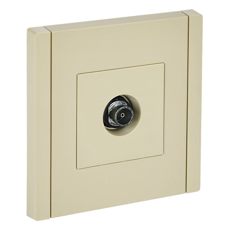 Розетка ТВ оконечная Forte&Piano ваниль IP20 IEK