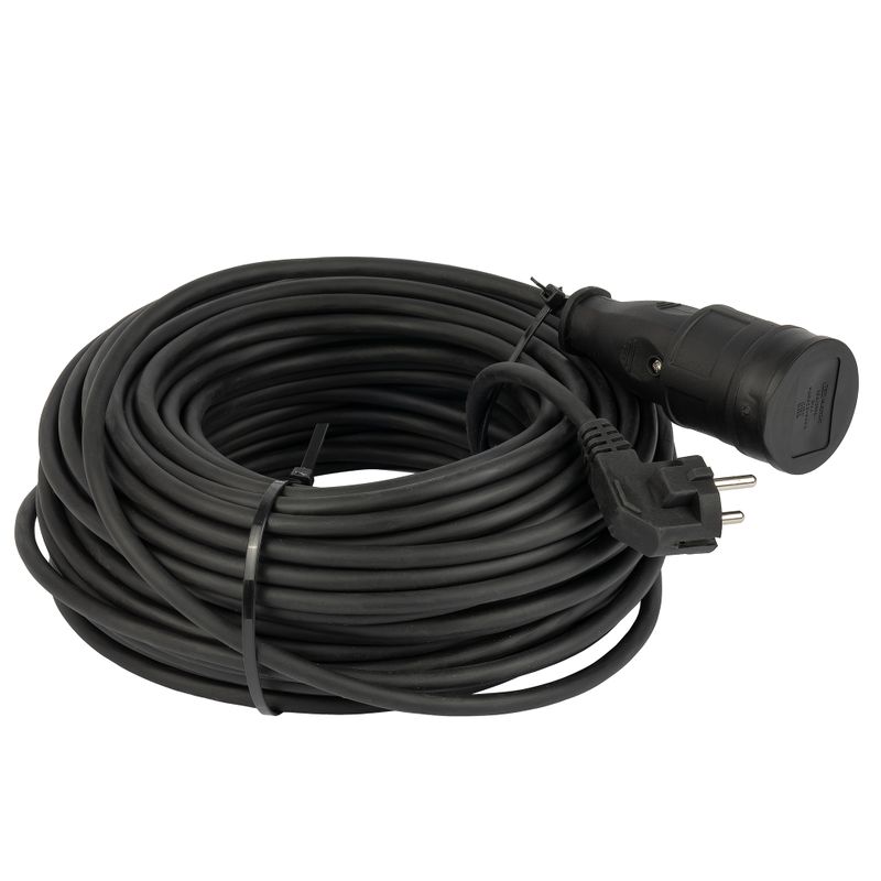 Удлинитель 40м 1 розетка с заземлением 3500Вт IP44 TDM