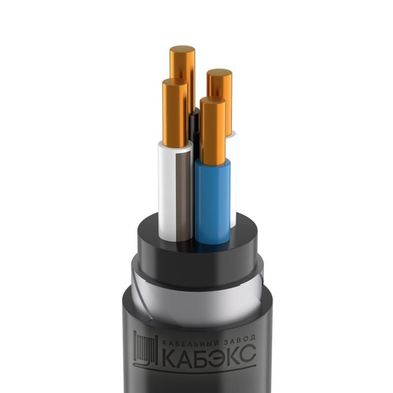 Кабель ВБШвнг LS 4х10 1000м на отрез Кабэкс