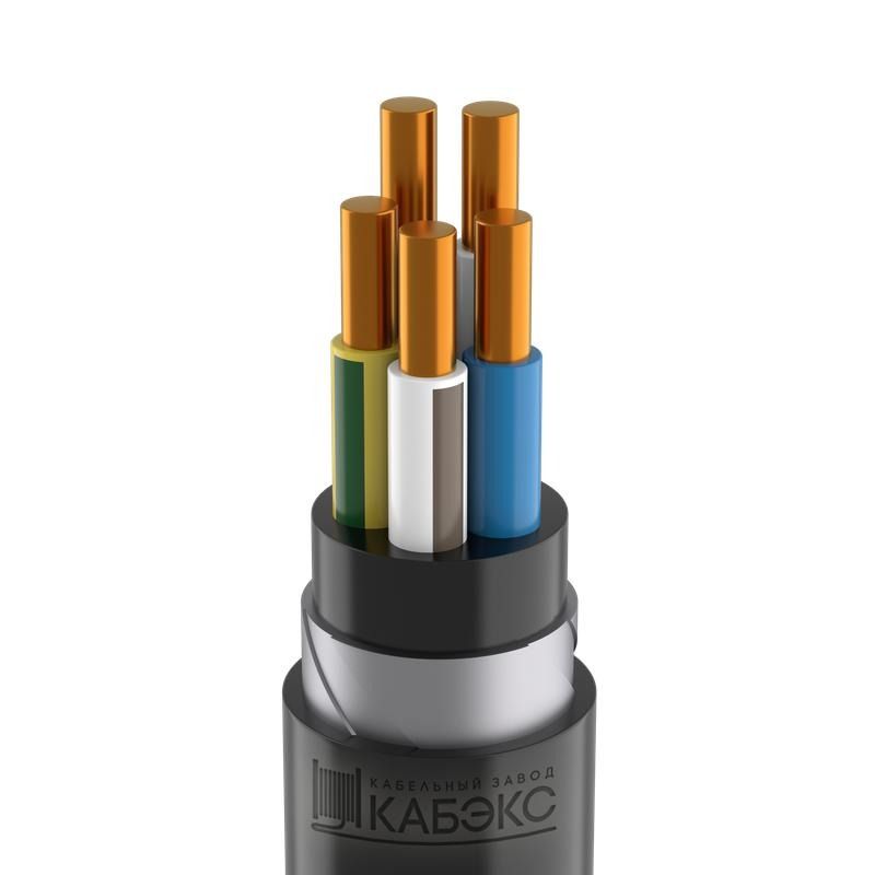 Кабель ВБШвнг LS 5х10 1000м на отрез Кабэкс