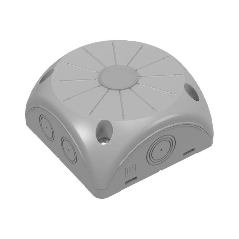 Коробка распределительная для видеокамер серая IP68 100х100х50 мм Промрукав