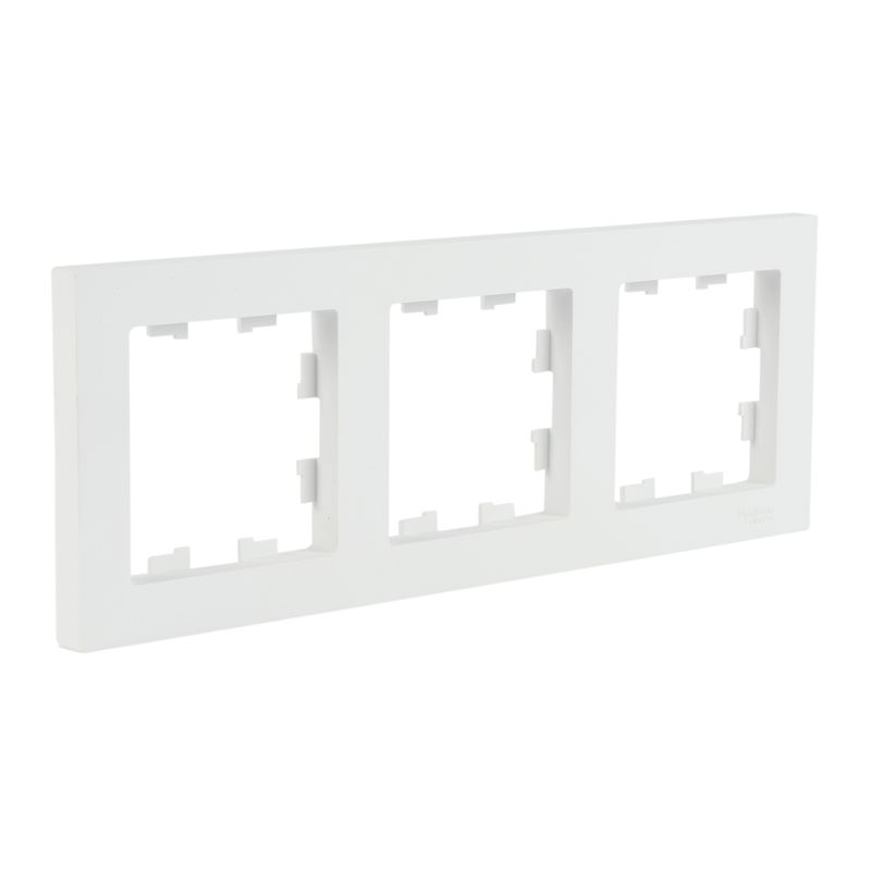 Рамка трехместная AtlasDesign лотос IP20 Systeme Electric