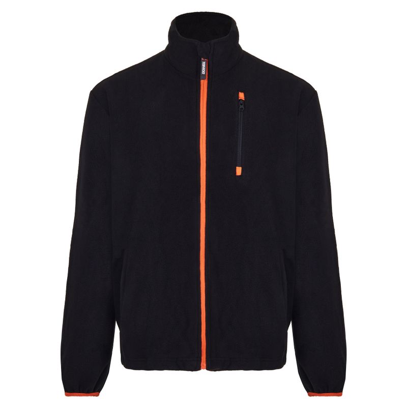 Куртка флисовая XL черная Dowell