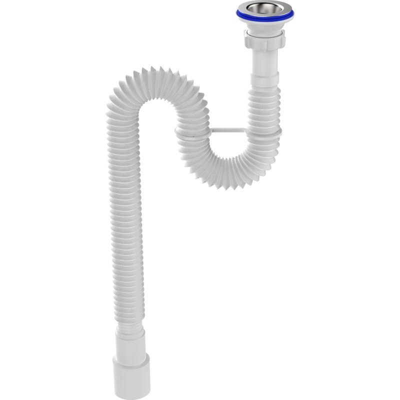 Гофросифон 1 1/4"х40/50 с нержавеющей решеткой 1100 мм Aquant