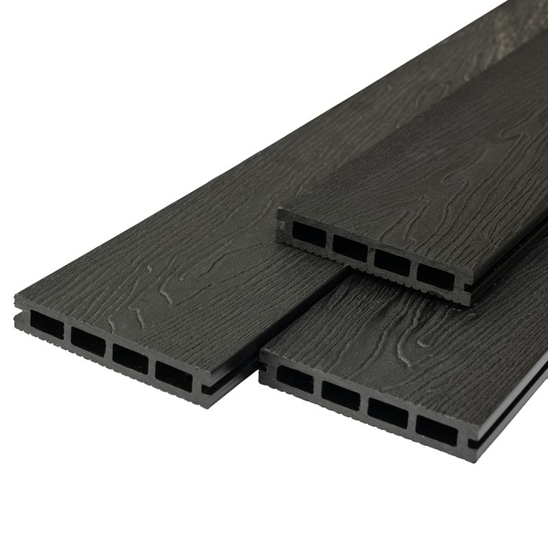 Доска террасная минерально-композитная 140х25х3000мм антрацит