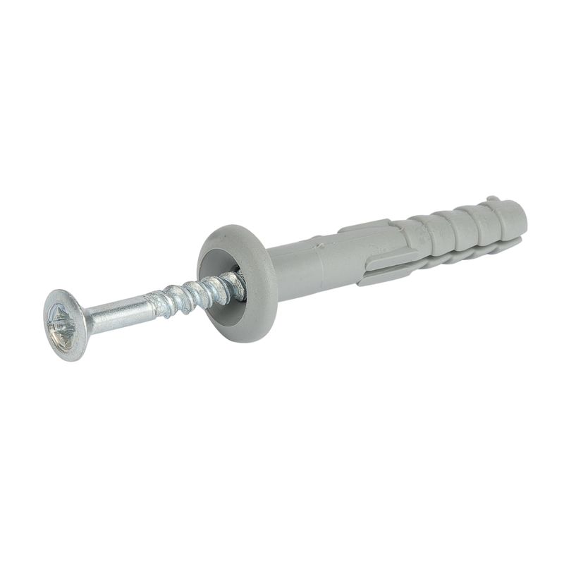 Дюбель-гвоздь  полипропилен 6х40 мм грибовидная манжета 10 шт Tech-Krep