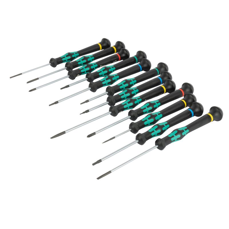 Набор отверток для точных работ Cr-V 12 шт Wera