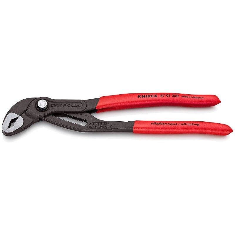 Клещи переставные Cobra с кнопочным фиксатором 250 мм 50 мм Knipex