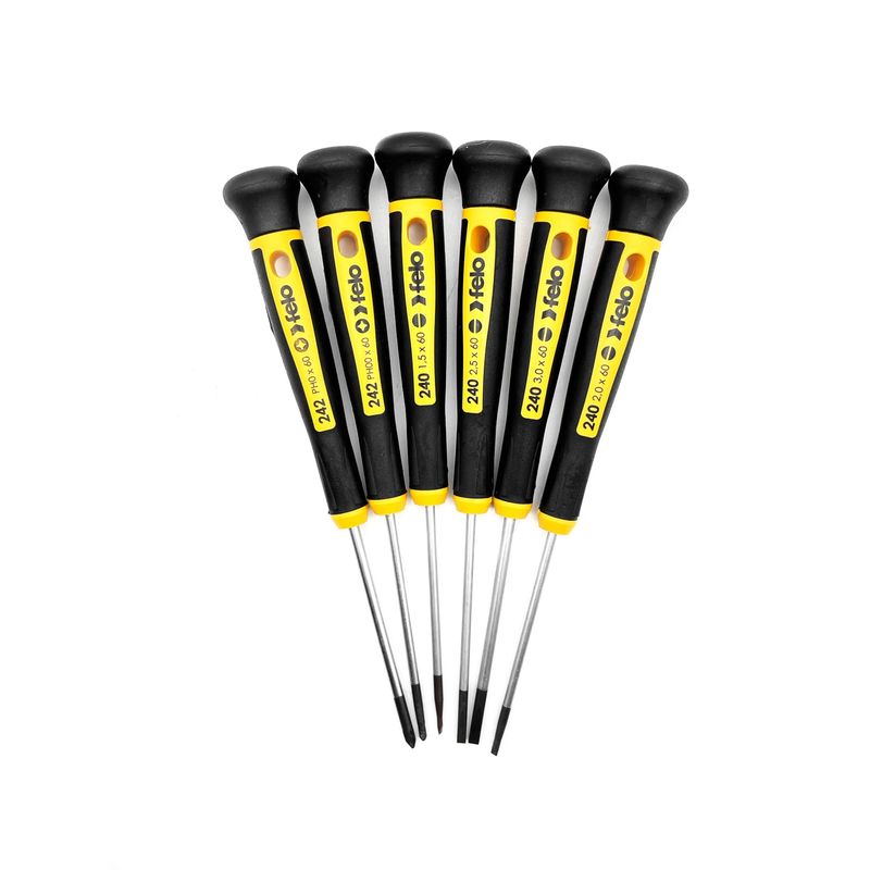 Набор отверток для точных работ 6 шт Felo