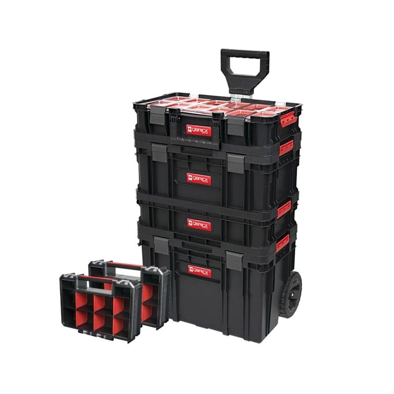 Набор ящиков на колесах 6в1 Qbrick System Two 