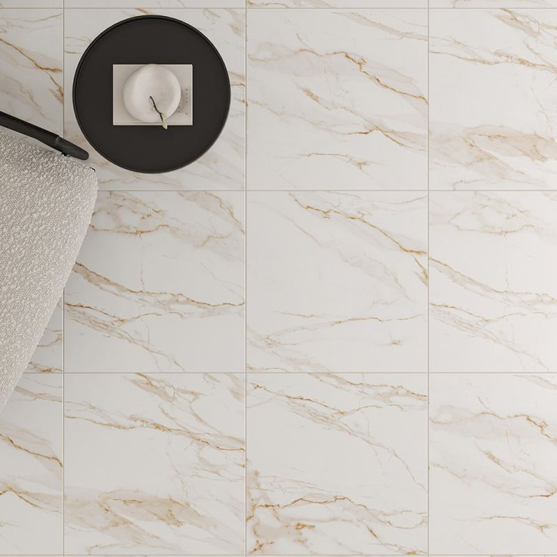 Керамогранит Gracia Ceramica Капелла бел КГ 01 400х400х8 мм белый матовый