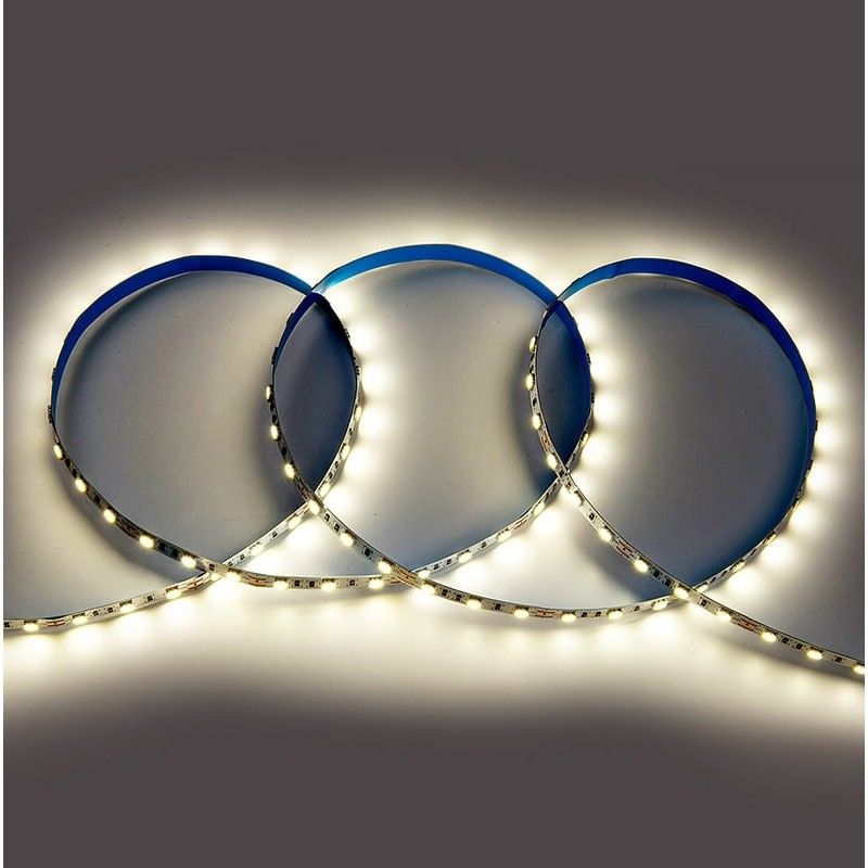 Лента светодиодная 14,4Вт/м 12В IP20 нейтральный белый свет 4500К 5 м General