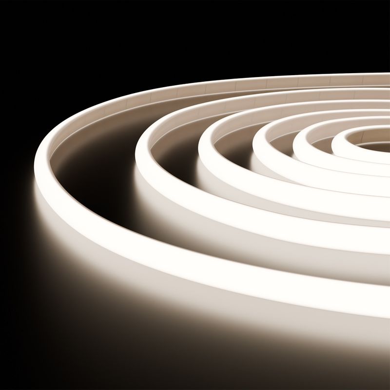 Лента светодиодная ЭКО 14,4Вт/м 24В IP68 нейтральный белый свет 4000К 5 м Apeyron