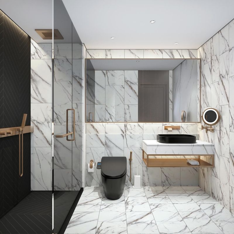 Плитка ПВХ замковая Royce Qvadro Мрамор Физи 600х300х4 мм 1,8 м²