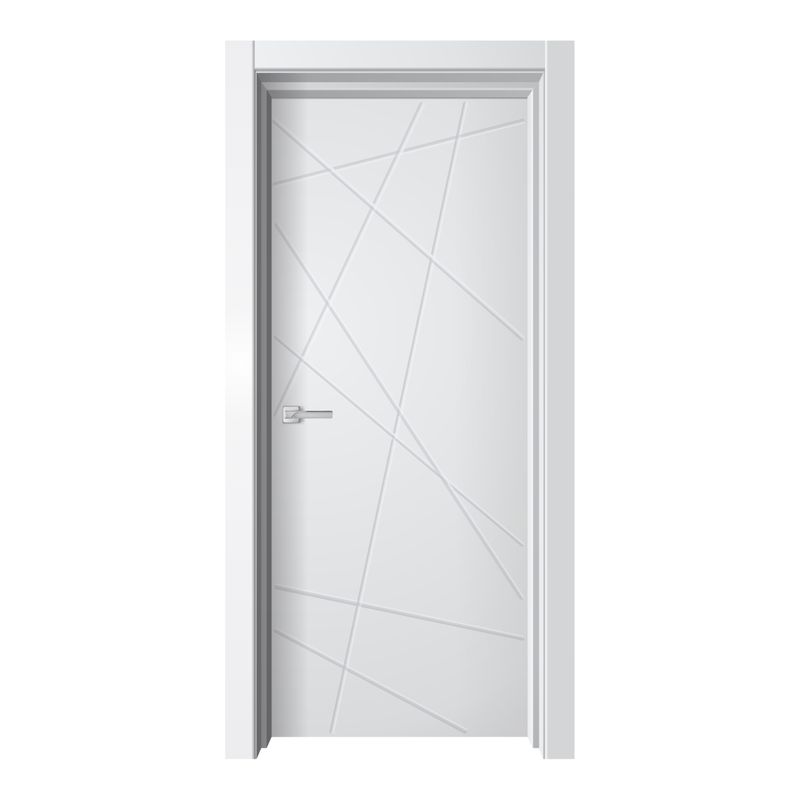 Полотно дверное глухое Двери Гуд Geometry-1 600x2000мм белый