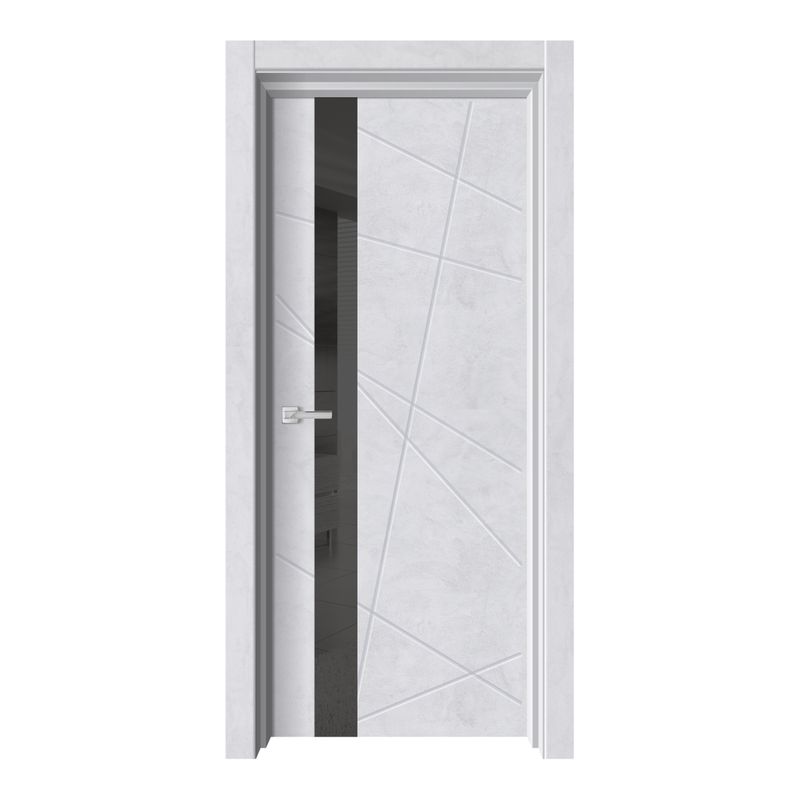 Полотно дверное остекленное Двери Гуд Toronto-1 800x2000мм бетон снежный