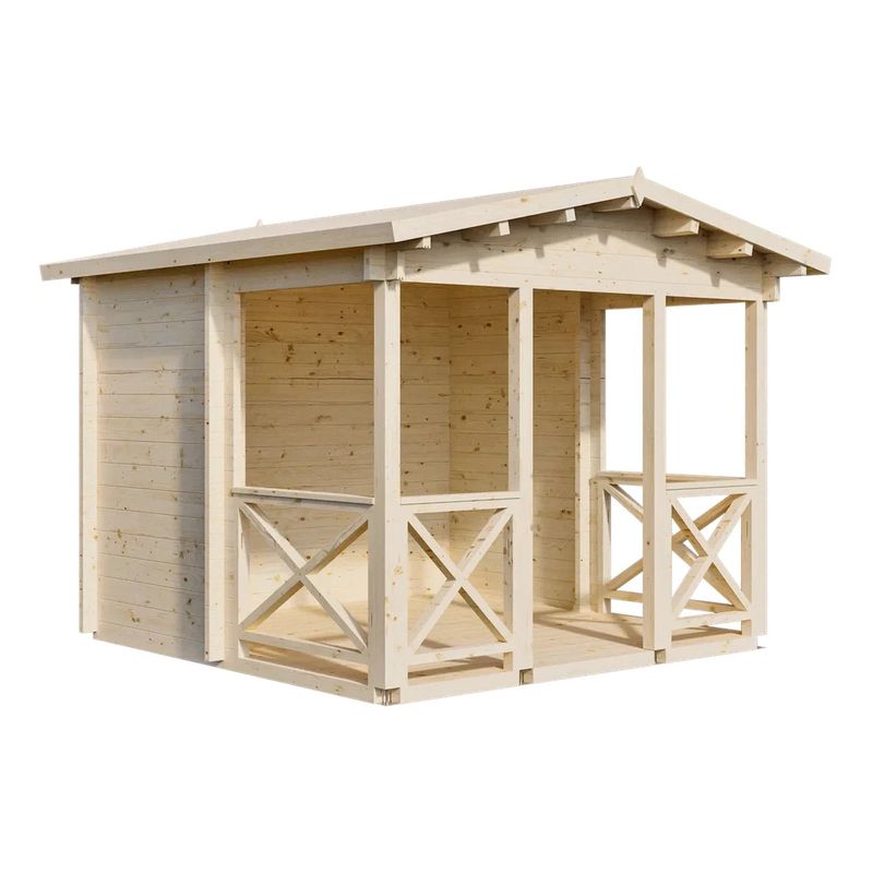 Беседка 7м² брус&nbsp;44мм