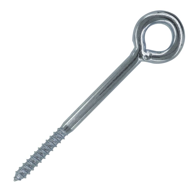 Шуруп с кольцом для крепления строительных лесов 12x160мм