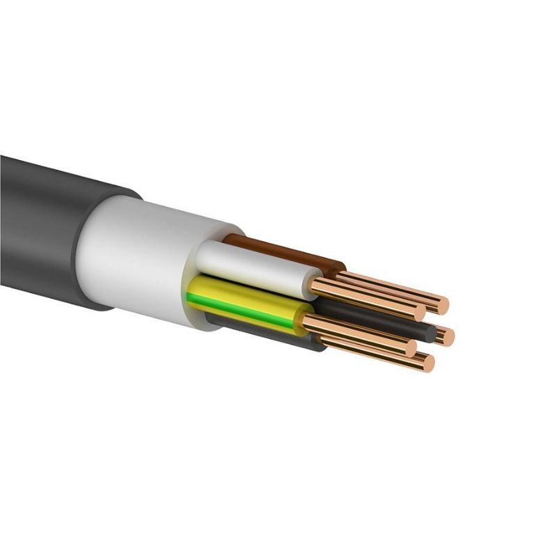 Кабель ВВГнг LS 5х1,5 ГОСТ 50м на отрез ПромЭл