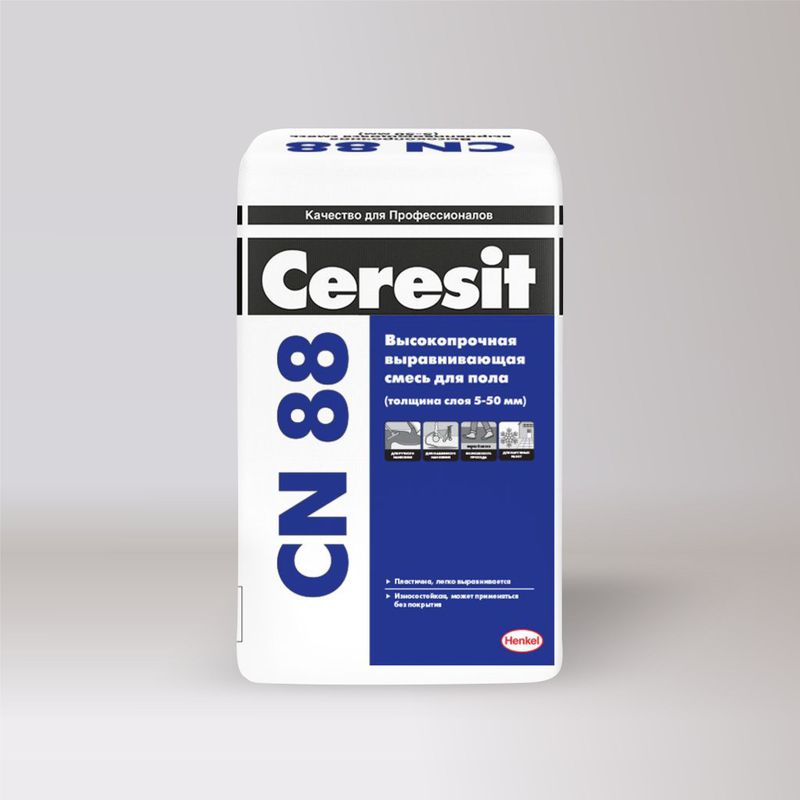 Ровнитель цементный Церезит CN 88, 25 кг