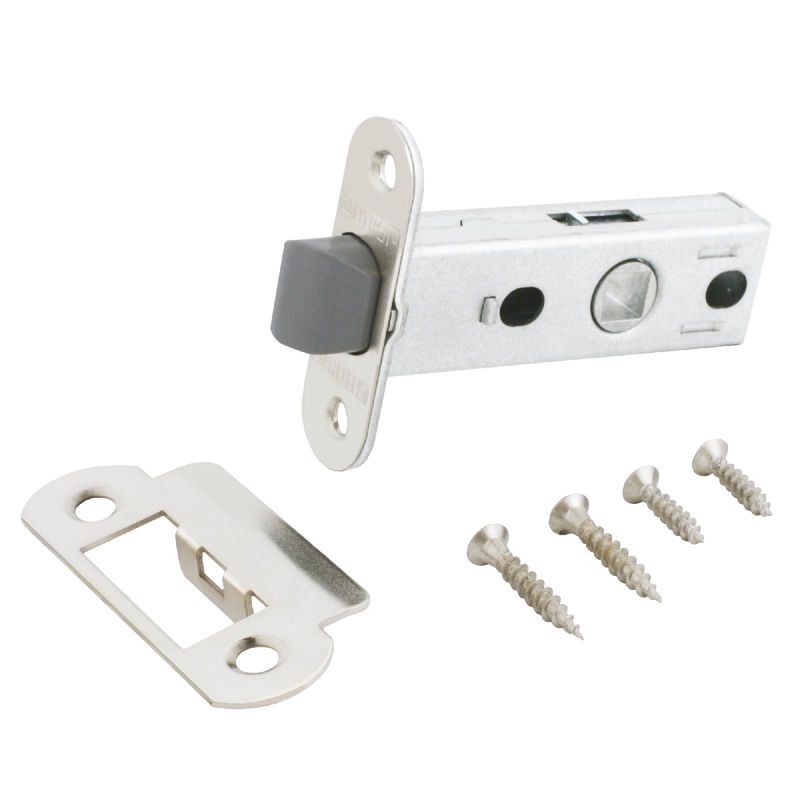 Защелка межкомнатная матовый никель Аллюр