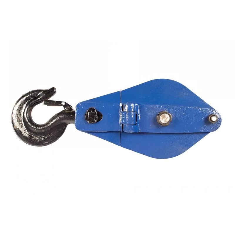 Блок монтажный однорольный с крюком 3,2т Tor