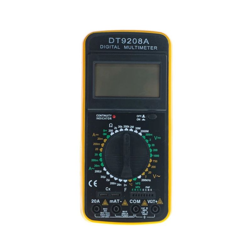 Мультиметр цифровой DT9208A Ресанта